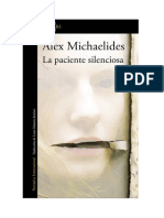 Michaelides Alex - La Paciente Silenciosa PDF
