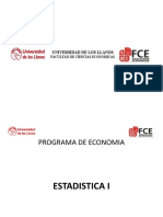 2 ESTADISTICA I Tablas de FRECUENCIA