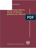 Apesctos Juridicos de La Licitacion Publica en Mexico - Jose Pedro Lopez