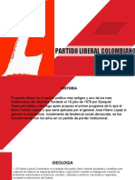 Historia y principios del Partido Liberal Colombiano