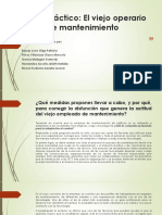 Diapositivas Caso Practico - El Viejo Operario de Mantenimiento