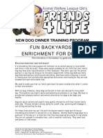 3 Fun Backyards Enrichment For Dogs Jan 2009 PDF