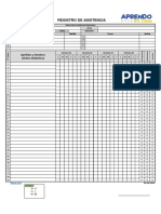 Registro de Asistencia - Nuevo PDF
