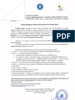 Anunt proiect CRED - depunere dosare de inscriere