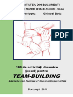 160 de Activităţi Dinamice (Jocuri) Pentru TEAM-BUILDING