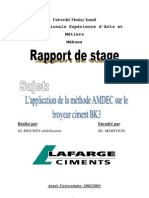 AMDEC Sur Broyeur