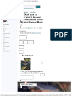 Free PDF (Link in Description) Edexcel International AS Level Physics Student B PDF