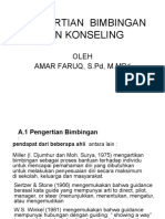 PENGERTIAN BIMBINGAN DAN KONSELING