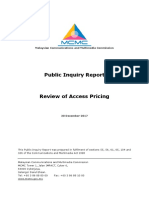 20171220 Public Inquiry Report  Review of Access Pricing.pdf