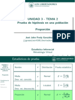 04 - Prueba de Hipótesis para La Proporción