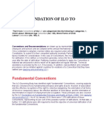 Recommendation of Ilo Convention