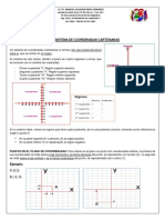 7°aritmetica P3. Semana 1. Sistema de Coordenadas Cartesianas PDF