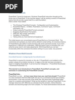 Download PowerShell Tutorials by jack_bab SN47332952 doc pdf