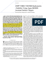 Assessment of SNPP VIIRS VISNIR Radiometric Calibration Stability Using Aqua MODIS and Invariant Surface Targets