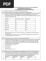 Category Service Time Required Probability Filling 45 0.40 Crown 60 0.15 Cleaning 30 0.15 Extraction 45 0.10 Checkup 15 0.20