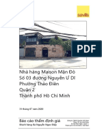 Nhà hàng Maison Mận Đỏ Số 03 đường Nguyễn Ư Dĩ Phường Thảo Điền Quận 2 Thành phố Hồ Chí Minh