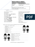 Lembar Kerja Siswa (Students' Worksheet)