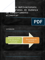 Aspectos Motivacionais em Programas de Mudança de Comportamento