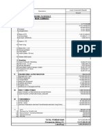 Pricing Schedule Main Summary: II. Engineering & Preparation
