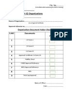 CHK List - CAR-M (G)