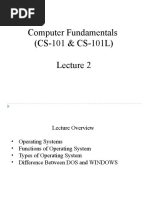 Computer Fundamentals (CS-101 & CS-101L)