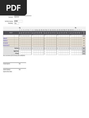 Timesheet
