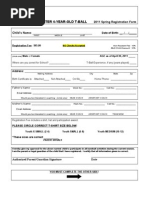 2011 - 4 Year Old Tball Registration