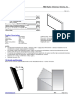 P551 Installation Guide: 55" LCD Display