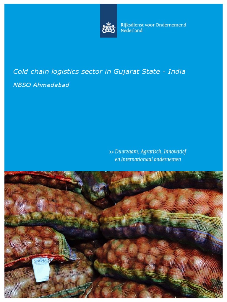 Cold Chain Logistics Sept 2015-1 | PDF | Gujarat | Refrigeration