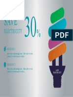 How To Create Slide For SAVE ELECTRICITY in Microsoft Office PowerPoint