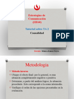 Retroalimentación MTA2 - Causalidad