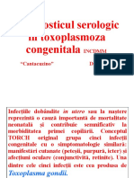 Diagnosticul Serologic in Toxoplasmoza Congenitala