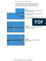 A Well Twisted and Tight Furl Is The Key To A Good Shorb Loop