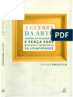 A Guerra da Arte - Steven Pressfield - filosofia de enfrentar batalhas.pdf