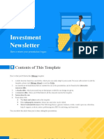 Investment Newsletter: Here Is Where Your Presentation Begins