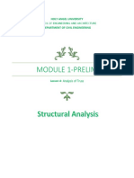 Module 1 - Les #4 Analysis of Truss