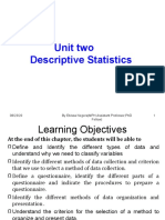 Unit Two Descriptive Statistics: 08/23/20 1 by Ebissa Negera (MPH - Assistant Professor, PHD Fellow)
