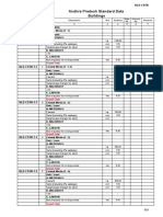 Standarad Data for Buildings