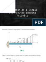 Reduction of A Simple Distributed Loading Activity