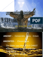 Understanding The Annointing of The Holy Spirit