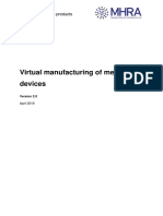 Virtual Manufacturing of Medical Devices: April 2019