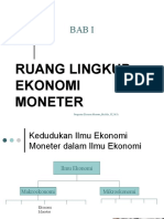 Materi 1. Ruang Lingkup Ekonomi Moneter