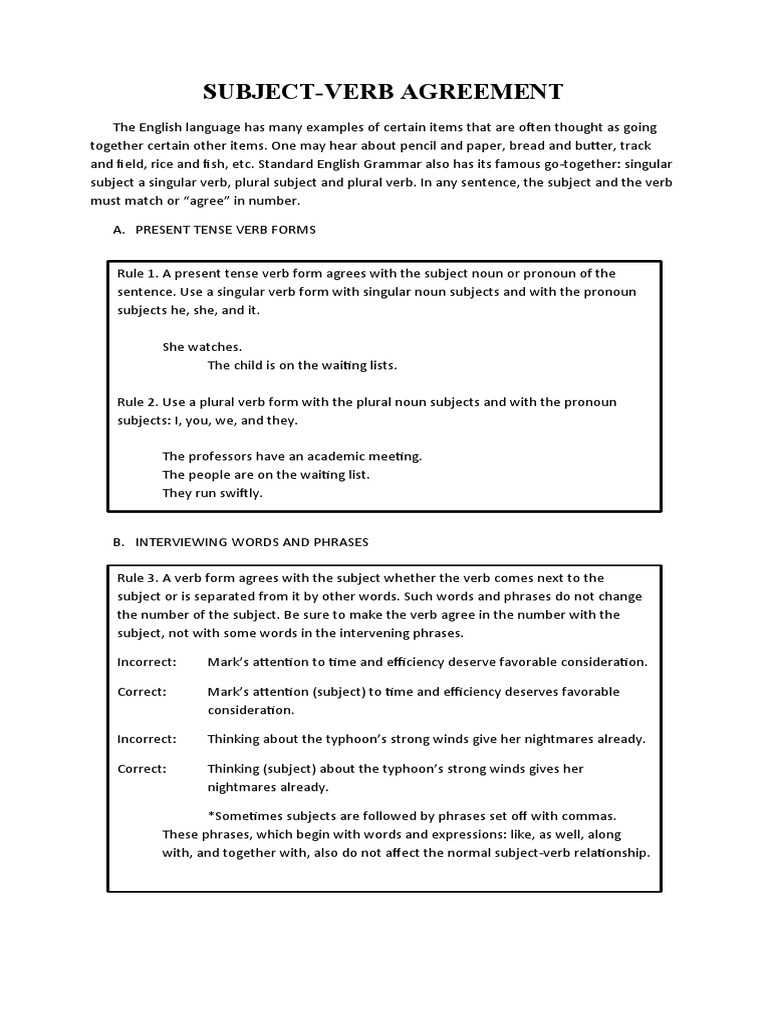SUBJECT | PDF | Language Arts & Discipline