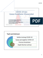 Kesmas-COVID DR Ady Wirawan PDF