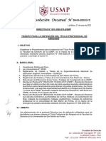 Obtención Título Profesional Abogado USMP