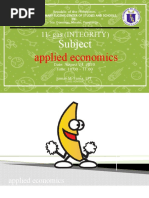 Introduction To Applied Economics