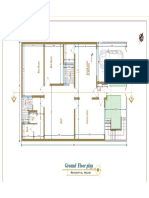 Ground Floor Plan: Residential House
