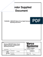 Vendor Supplied Document: Contents