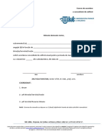 PND - Cerere de Acordare A Concediului de Odihna Anual