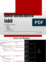 Data Structures Lab6: Circular Queue Program Insert Delete Display Main Function